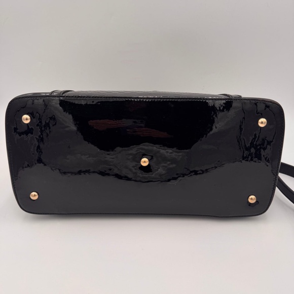 GUCCI Micro Guccisima Patent Top Handle Bag - Picture 8 of 14